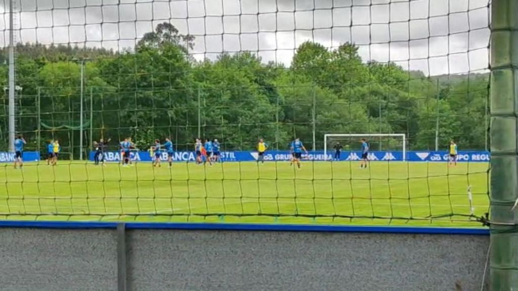 Lucas Pérez, a lo Luis Enrique