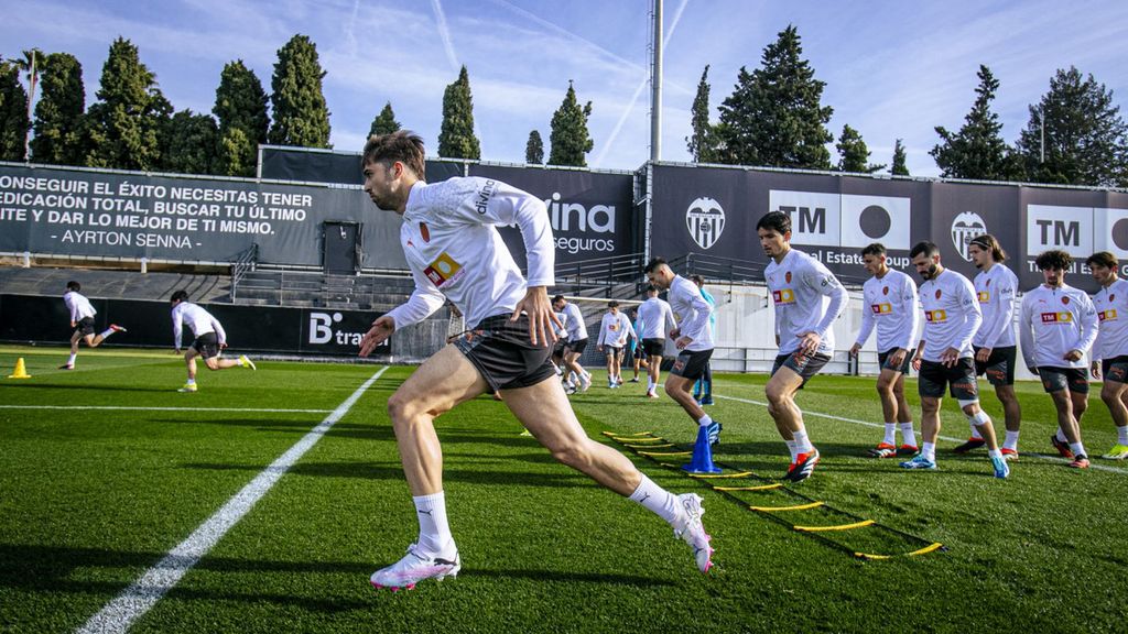 Thierry Correia no entrena a dos días del Atlético