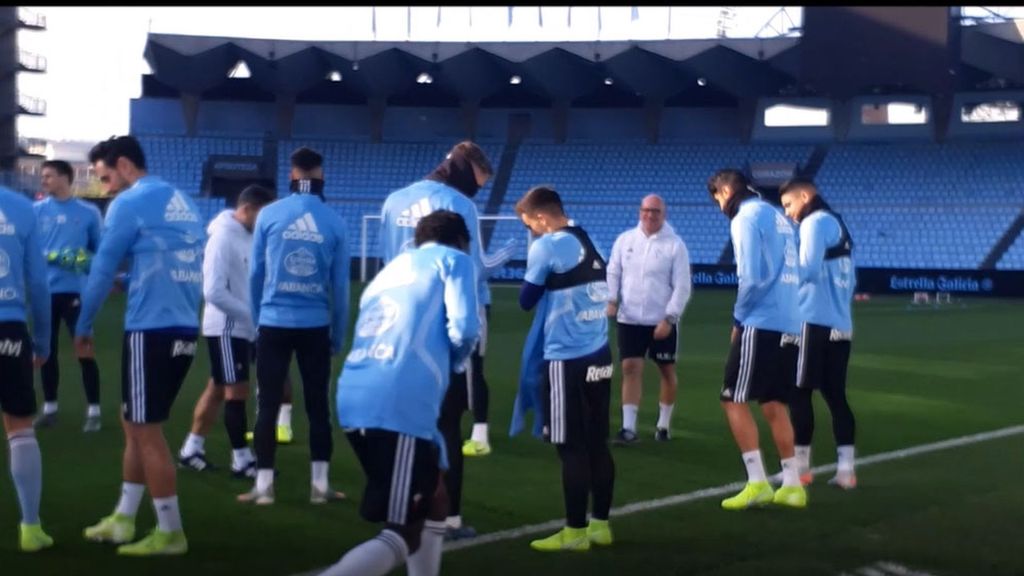 Entrenamiento Celta de Vigo