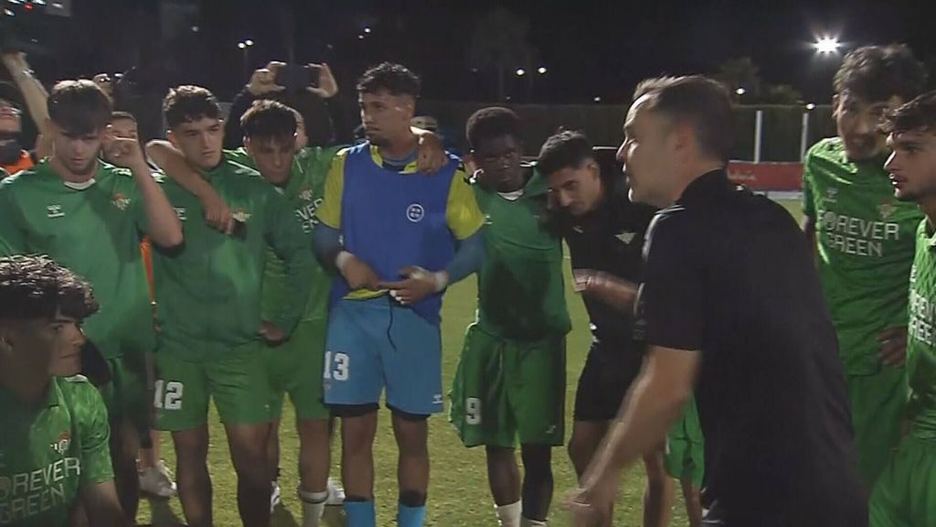 La deportividad del Betis tras ganar al Sevilla en la Copa de Campeones