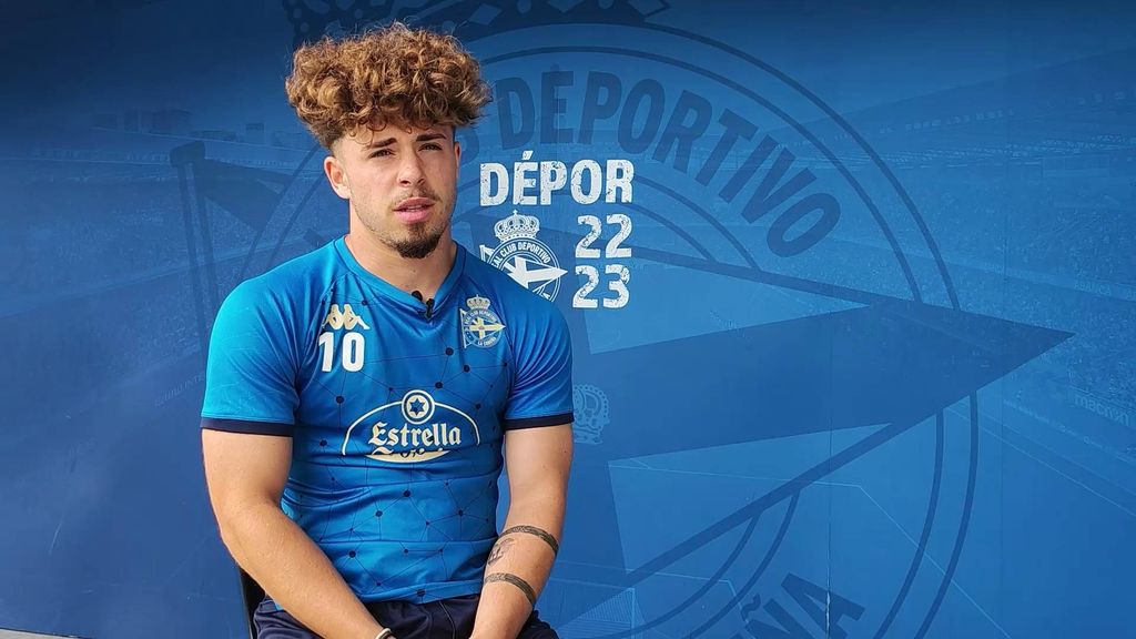 Entrevista a Mario Soriano: "Quiero dejar huella en un histórico como el Deportivo"