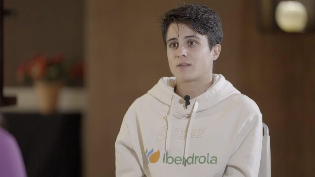 María Pérez y la primera vez que su padre montó en avión para verla en un Europeo