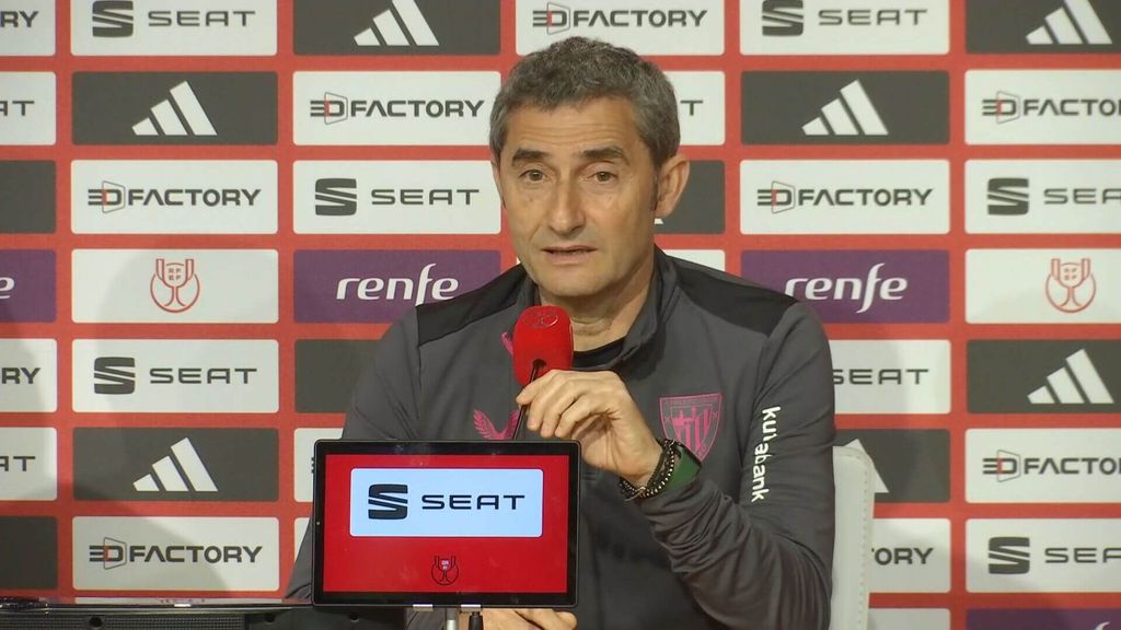 Ernesto Valverde sobre su favoritismo en la final de Copa