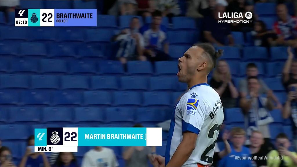 Espanyol 2-0 Valladolid: Resumen del partido