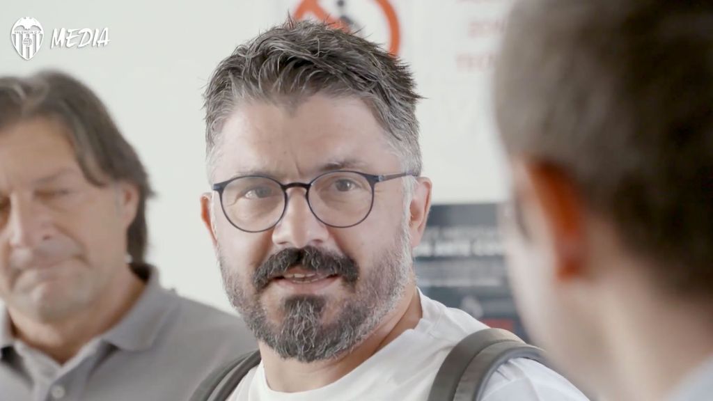 Este es el nuevo cuerpo técnico del Valencia CF con Gattuso a la cabeza
