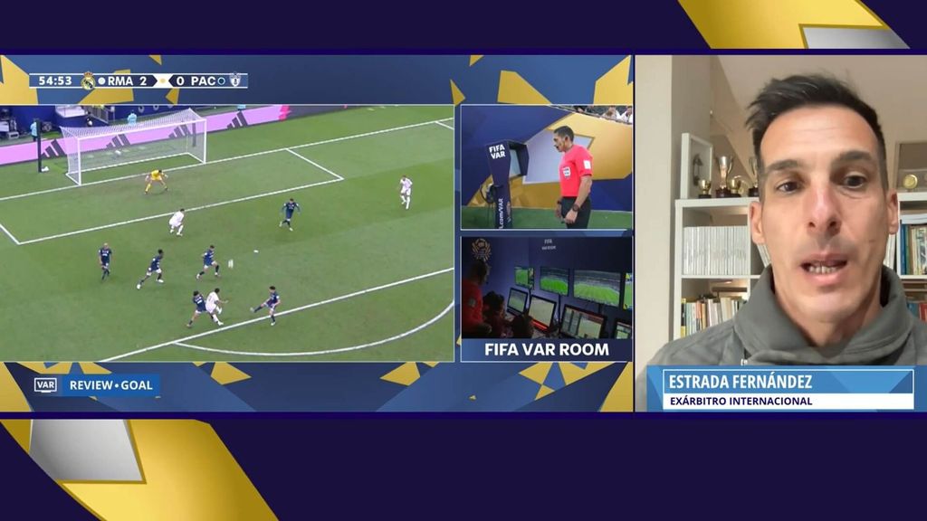 Estrada Fernández y el gol de Rodrygo en la Intercontinental