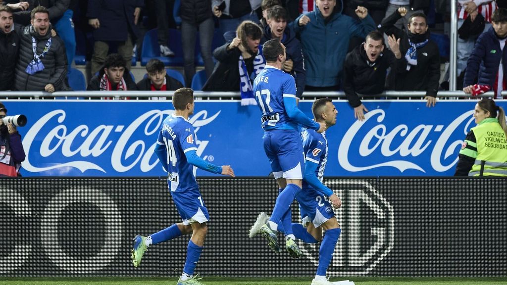 Alavés 1-2 Athletic Club: Gol de Joan Jordán