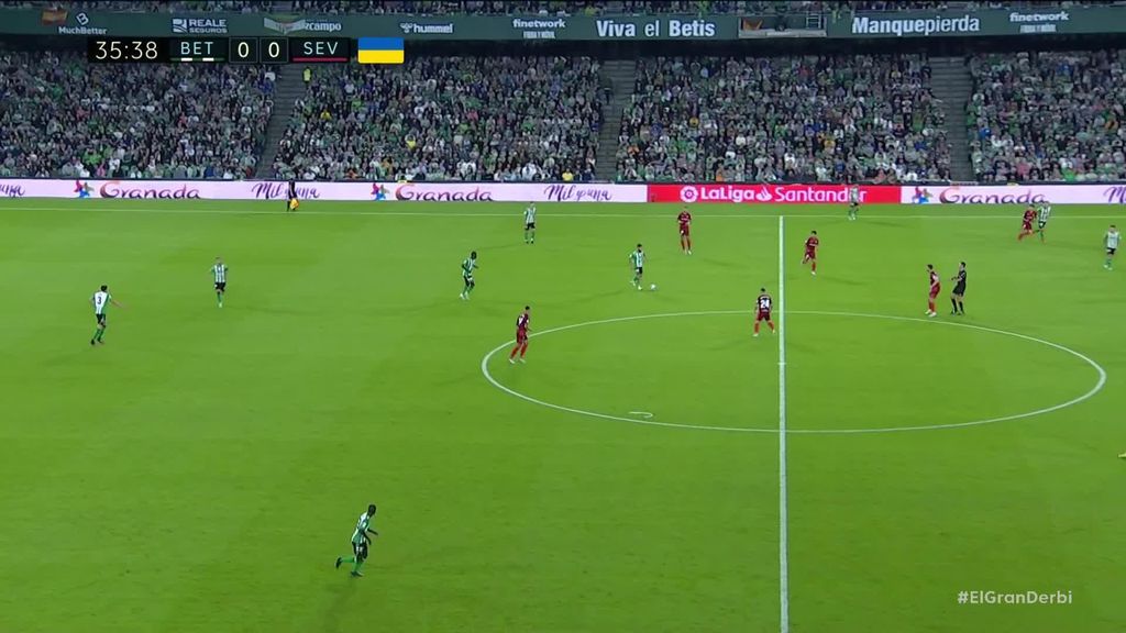 Real Betis 1-1 Sevilla: Expulsiones del partido