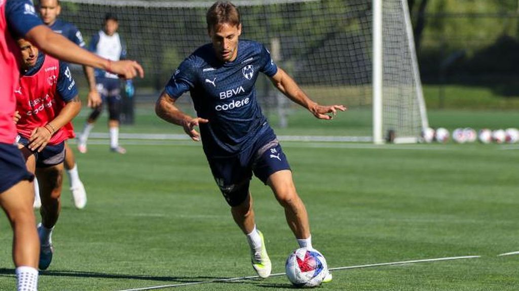 La bronca de Sergio Canales con Demichelis en Rayados