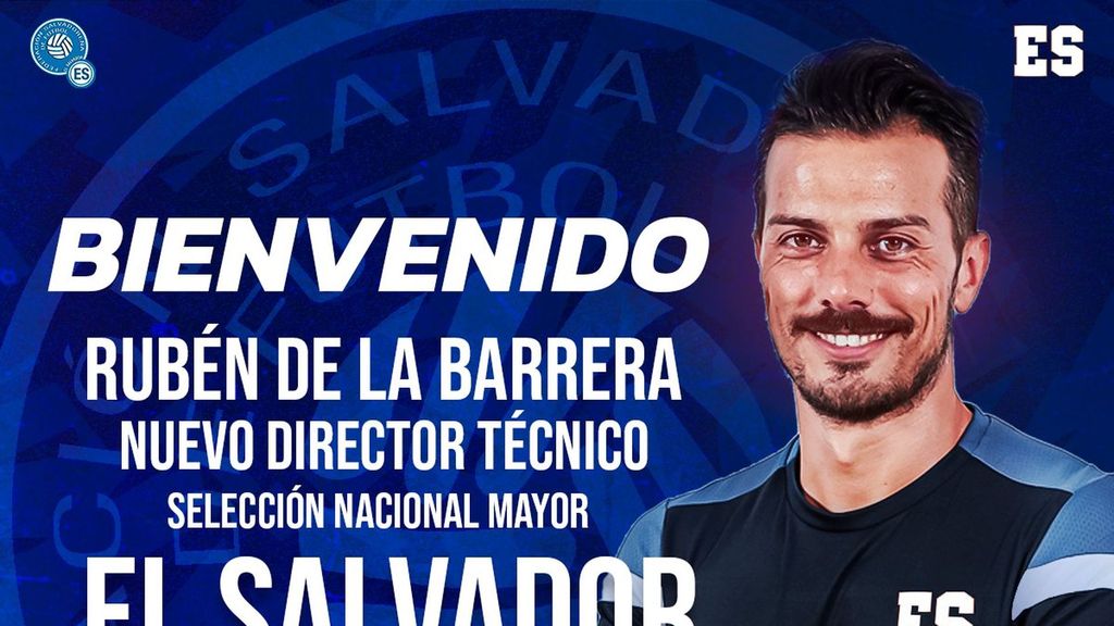Rubén de la Barrera, nuevo seleccionador de El Salvador