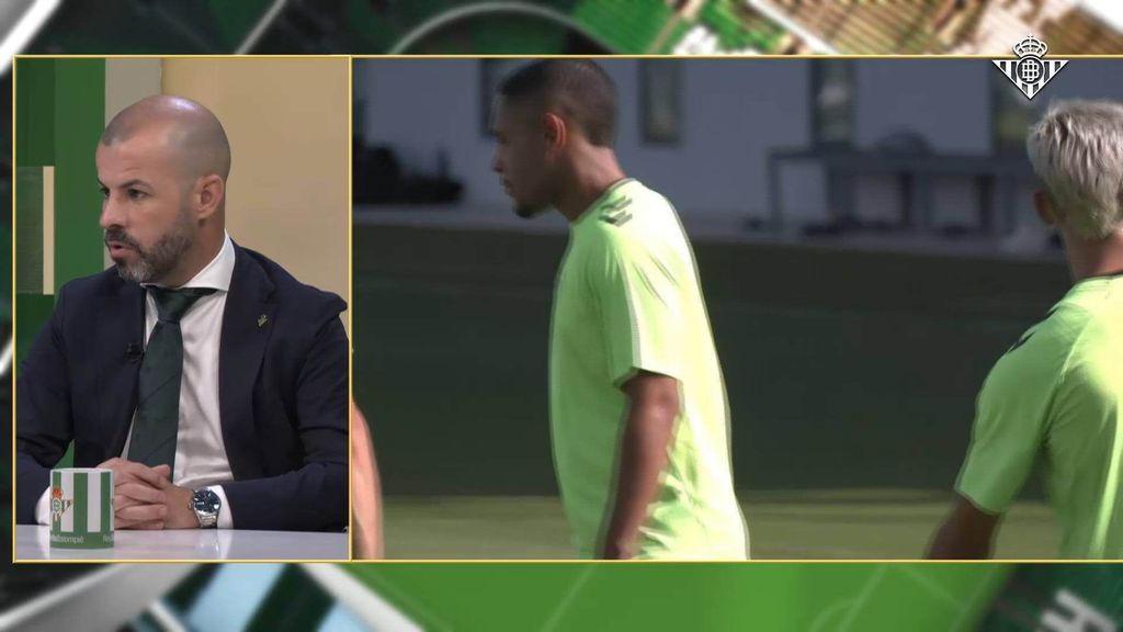 Fajardo habla de un Betis mas vertical