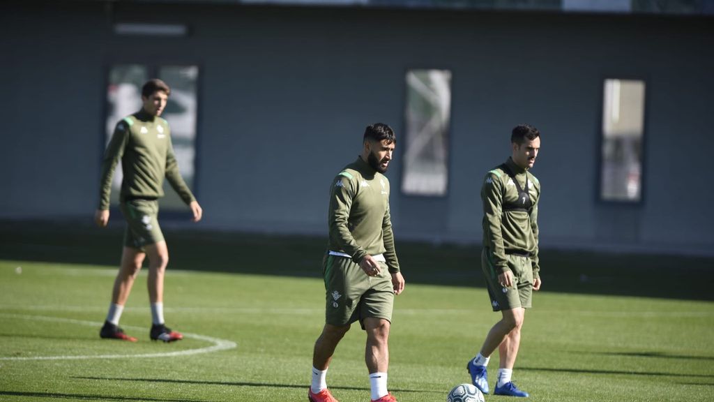 Silencio entre los Jugadores en el Entrenamiento de este lunes