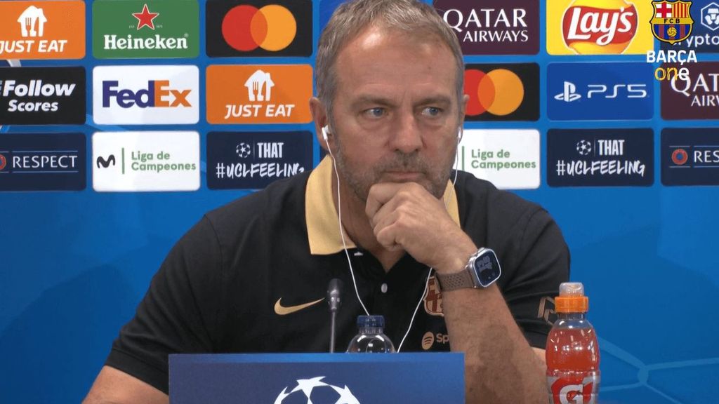 Flick ignora el lío del derbi madrileño y se moja con el portero titular: "No sé qué pasó"