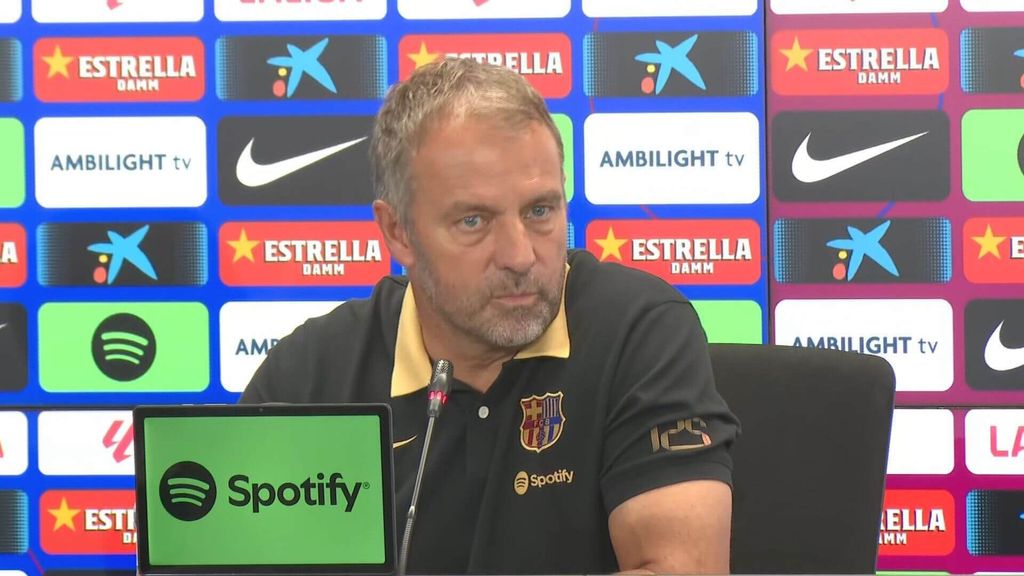 Rueda de prensa de Hansi Flick