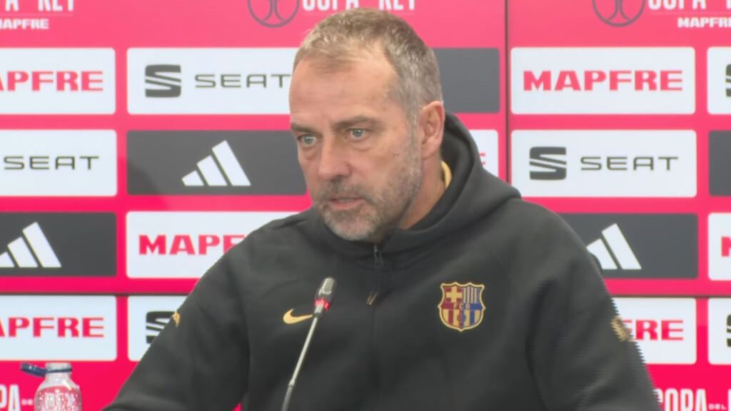 Hansi Flick, sobre el comunicado del Real Madrid: "Nosotros no ponemos excusas"