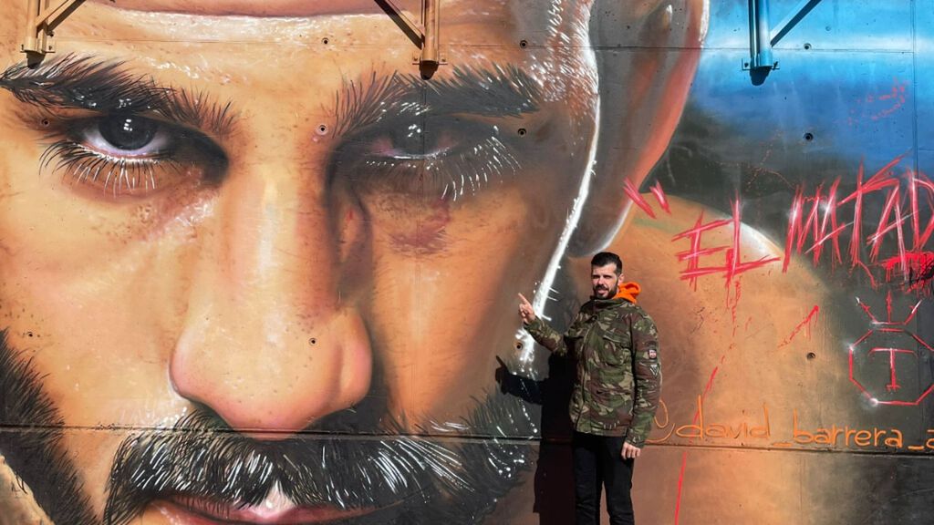 David Barrera, autor del famoso mural de Ilia Topuria: del cómo lo hizo a la petición al campeón