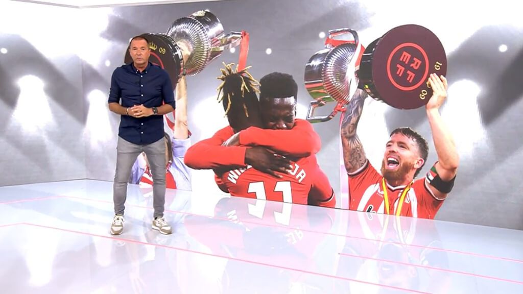 Manu Carreño elogia la filosofía del Athletic Club: "Por encima de presidentes, entrenadores y jugadores se pueden ganar títulos"