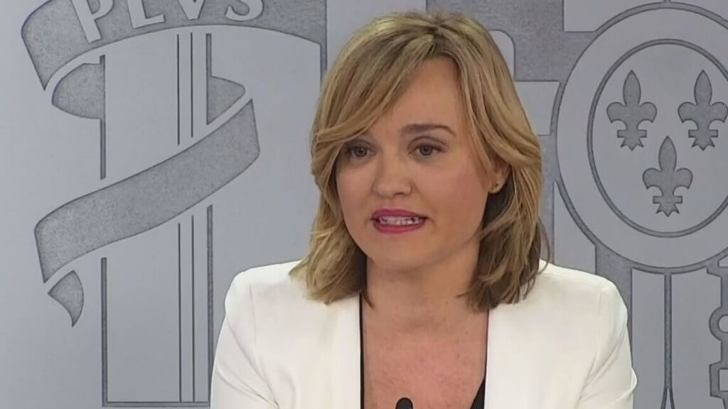 Pilar Alegría, en el Consejo de Ministros