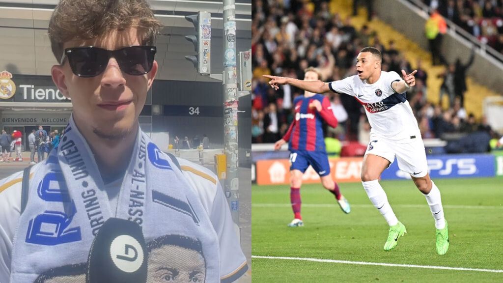 La afición del Real Madrid y una posible final de Champions contra Mbappé: "No cambiará su decisión de venir"