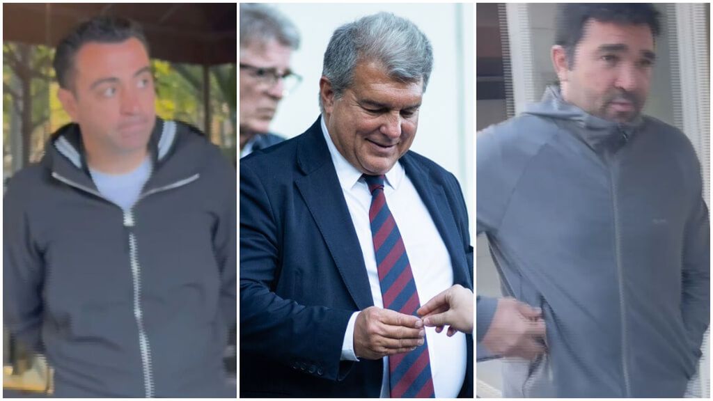 La cronología de la reunión de Xavi y Joan Laporta