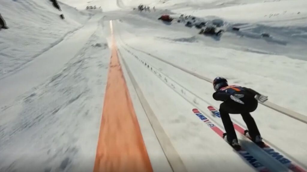 Kobayashi bate un nuevo récord de esquí: se mantuvo 291 metros en el aire