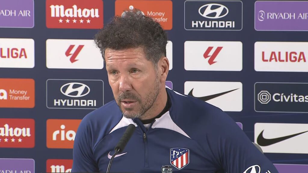 Simeone desvela cómo está Álvaro Morata con su enfermedad: "Está haciendo un gran esfuerzo"
