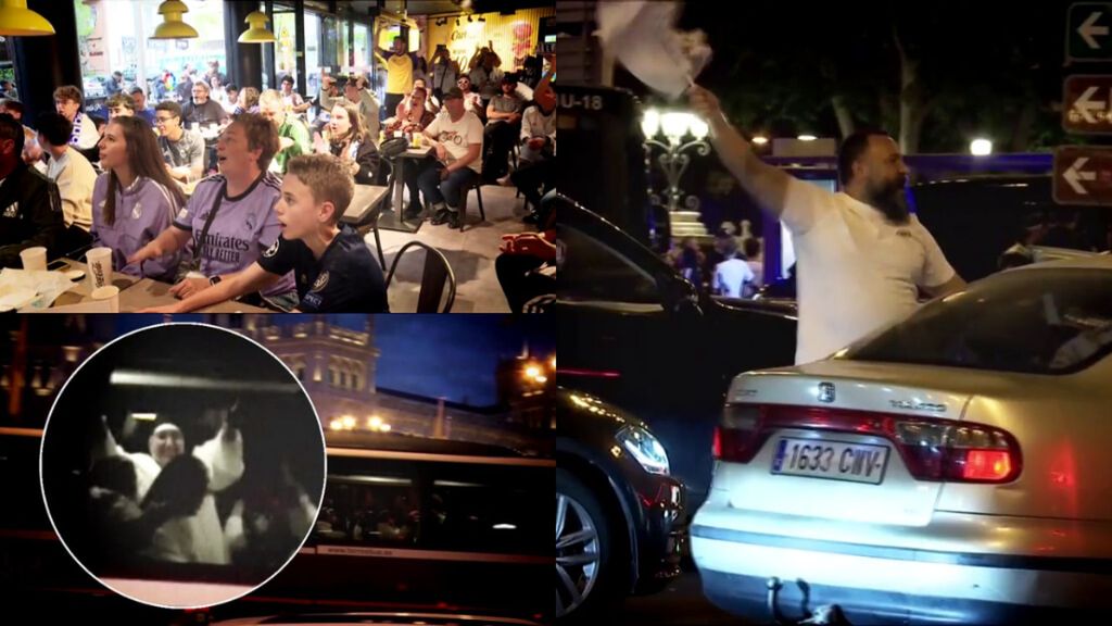 La celebración 'en diferido' de la afición del Real Madrid: de los más traviesos a una monja