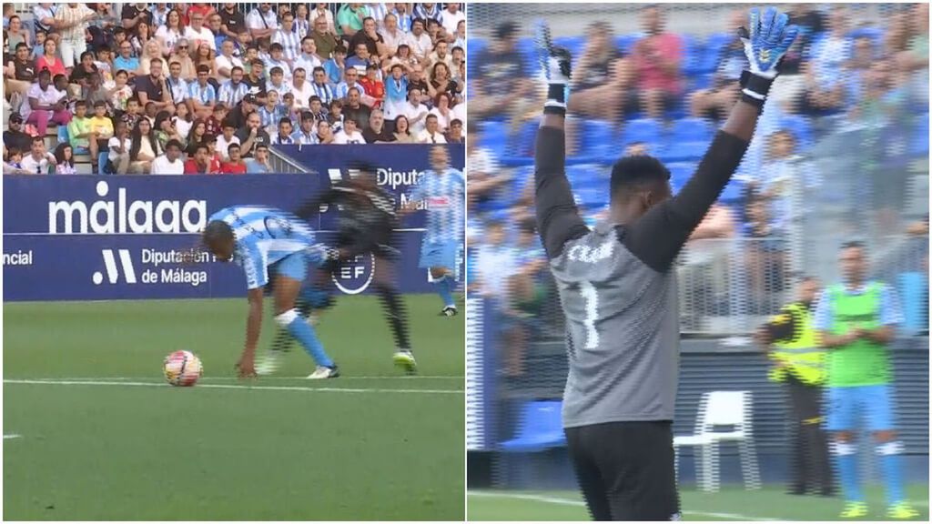 El show de Kameni: acaba expulsado por derribar a Catanha y sale ovacionado