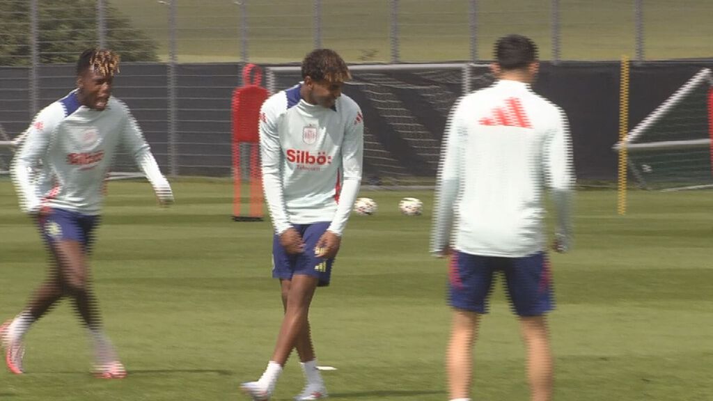 Le hacen un caño a Lamine Yamal y Nico Williams se parte de risa: "Vaya chuche"