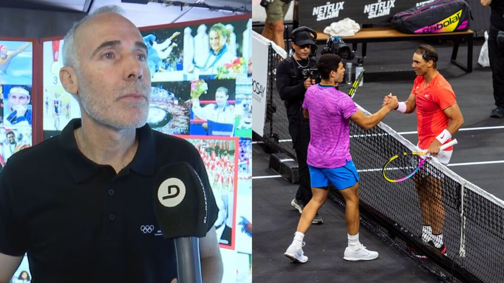 Alex Corretja sobre la pareja Nadal-Alcaraz en París: "Uno será el hermano mayor y otro pondrá la magia"