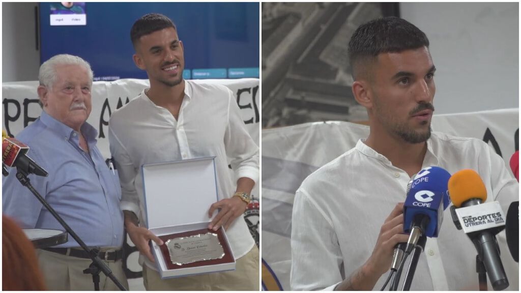 Dani Ceballos recibe su esperado homenaje en Utrera