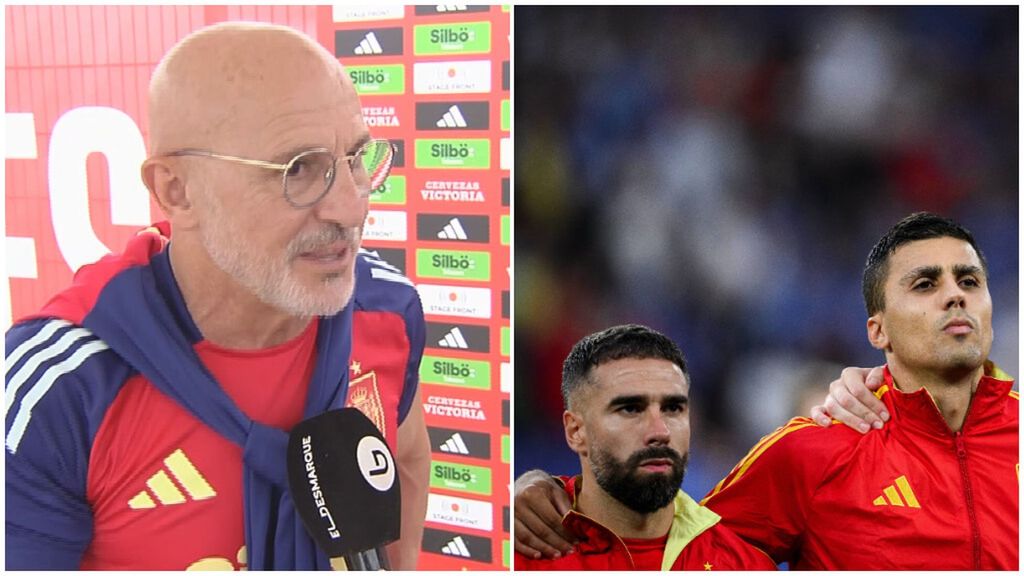 Luis de la Fuente reivindica a Carvajal y Rodrigo para el Balón de Oro