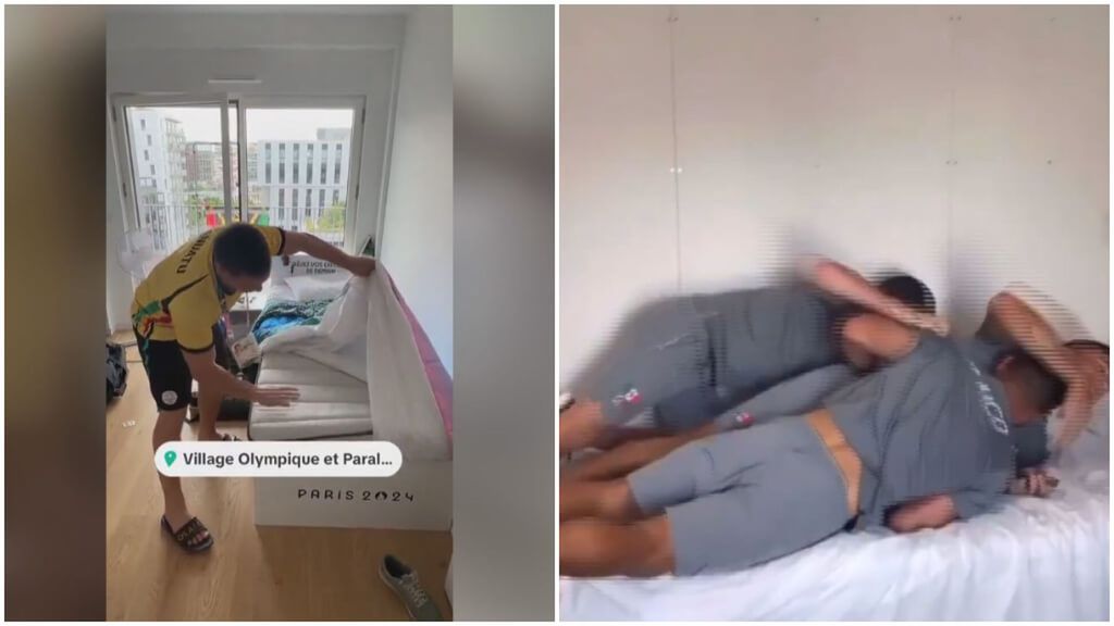 Las camas anti-sexo de los Juegos Olímpicos de París 2024