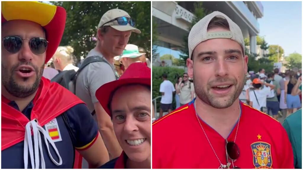 La afición española, orgulloso de Rafa Nadal a pesar de la derrota