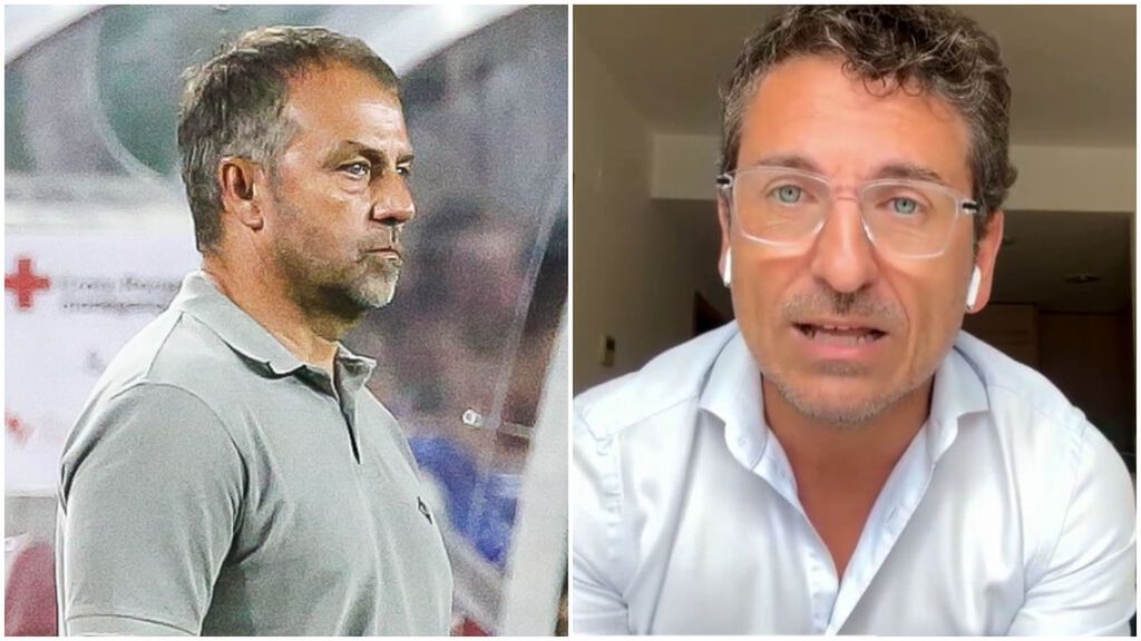 El toque de atención de Hansi Flick por la expulsión: "Las situaciones criticas hay que resolverlas de otra manera"