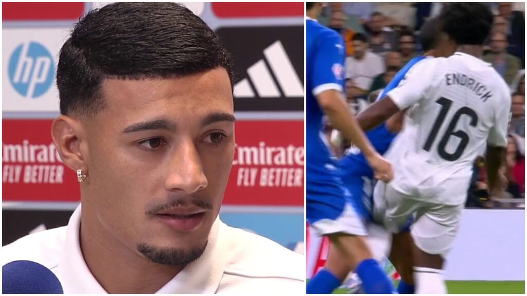 Carlos Benavídez y el 'error' del árbitro al perdonar la roja a Endrick: "Todos vimos la repetición"