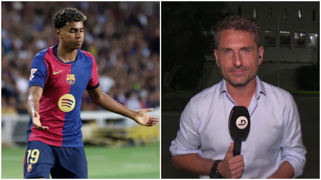 El Barça tranquiliza con el estado de salud de Lamine Yamal tras acabar cojeando: "Es un golpe"