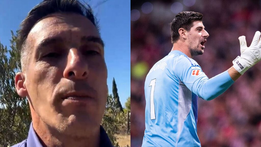 Estrada Fernández es claro con la actitud de Courtois: "No pueden sancionarle"