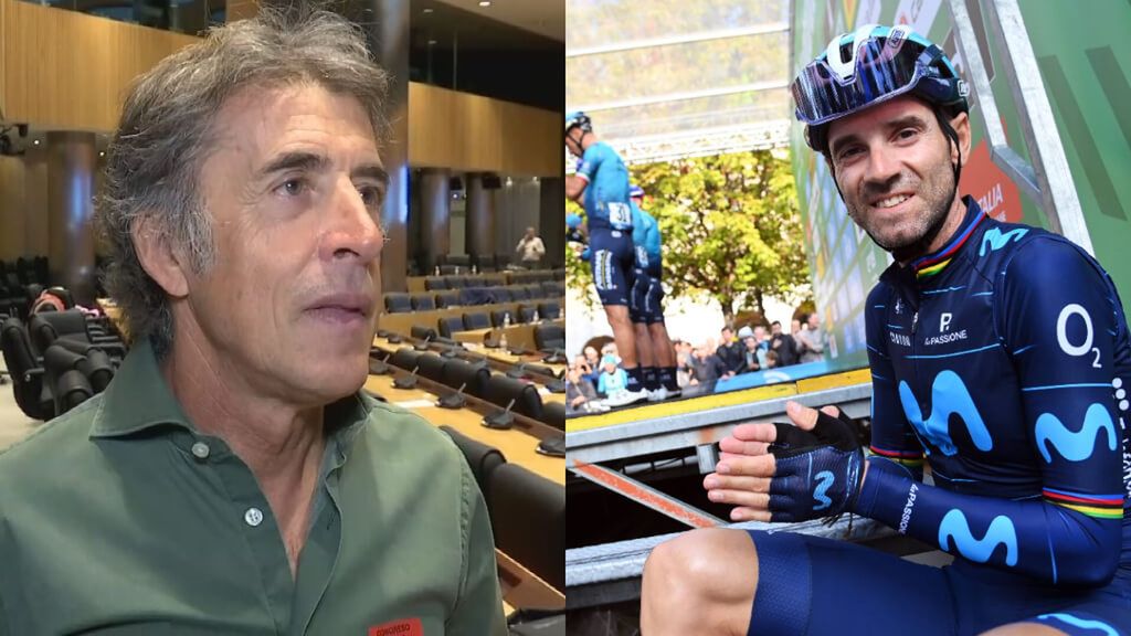 Perico Delgado, su nostalgia por Alejandro Valverde en el Mundial y por su ausencia en el de gravel: "Su faceta profesional está más que cubierta"