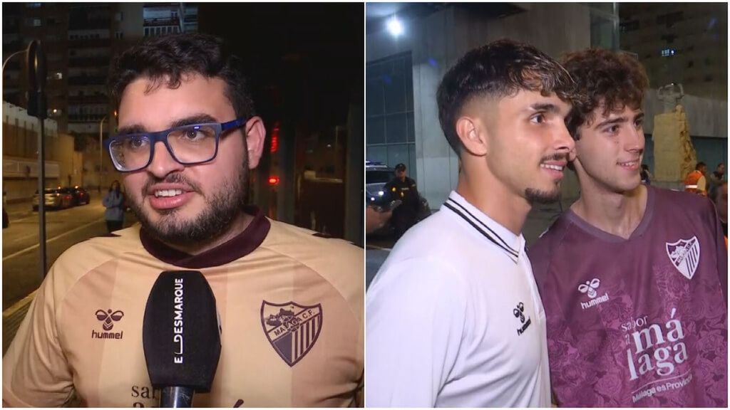 El malaguismo, ilusionado con el equipo tras el empate en Cádiz: