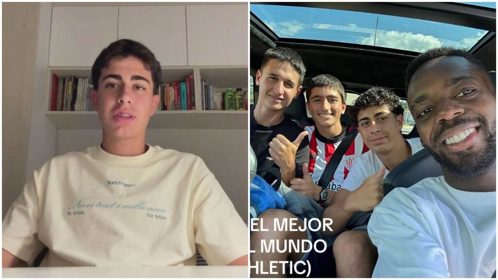 Uno de los aficionados a los que Iñaki Williams montó en su coche se deshace en elogios con él: "Somos como una piña"