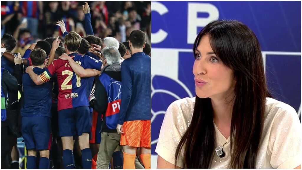 Irene Junquera, tras la eufórica celebración del Barça ante el Bayern: "Es de equipo pequeño"
