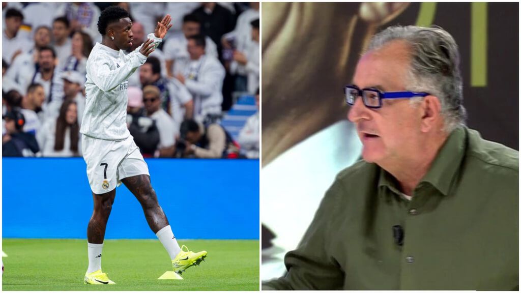 Roberto Gómez critica al periodista que dejó a Vinicius fuera del TOP-10 del Balón de Oro