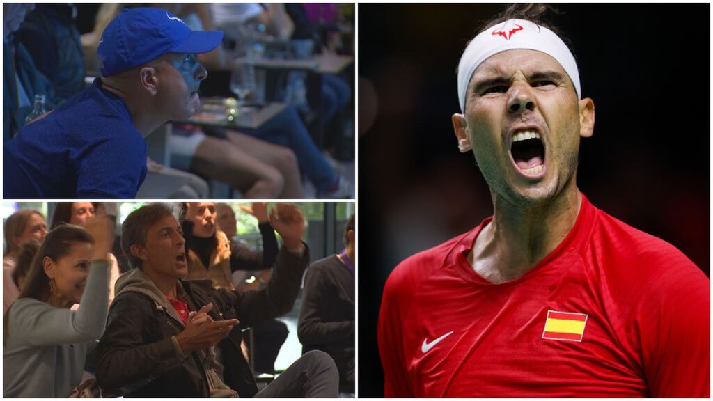 Así se vivió en Manacor el partido de Rafa Nadal en la Copa Davis: emoción, intensidad y con su abuela presente