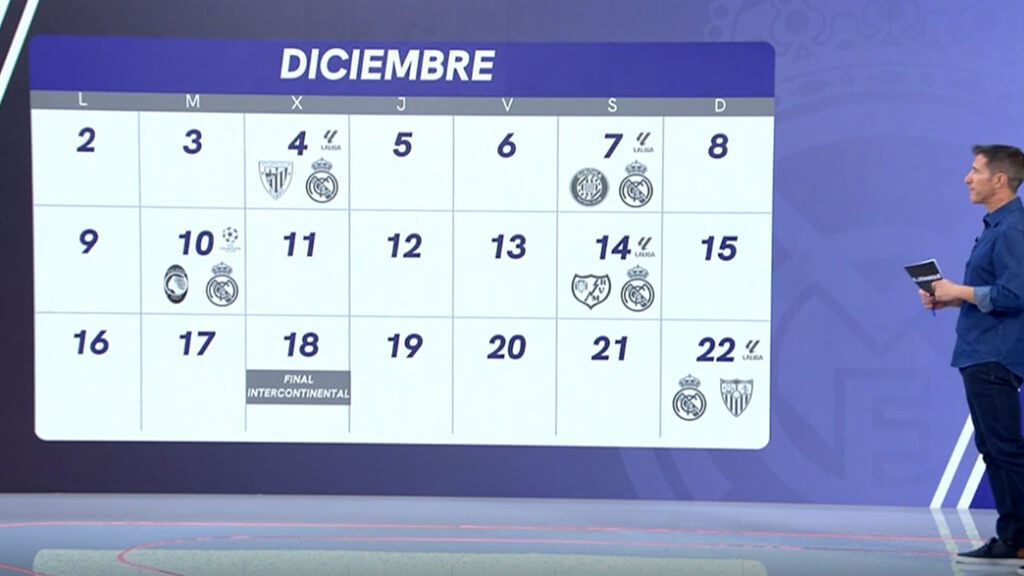 Los 29 días que tiene el Real Madrid por delante