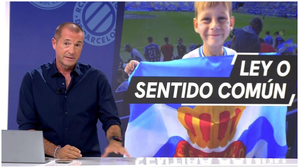Manu Carreño y la ley que obligó a un niño de cinco años a quitarse la camiseta del Espanyol