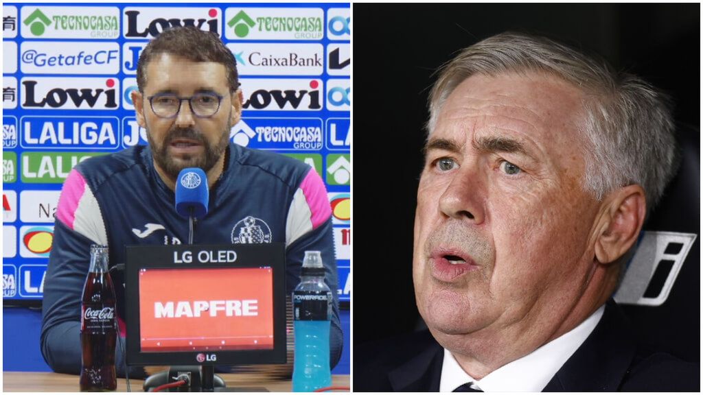 La defensa de José Bordalás a Carlo Ancelotti: "Ahí está su currículum"