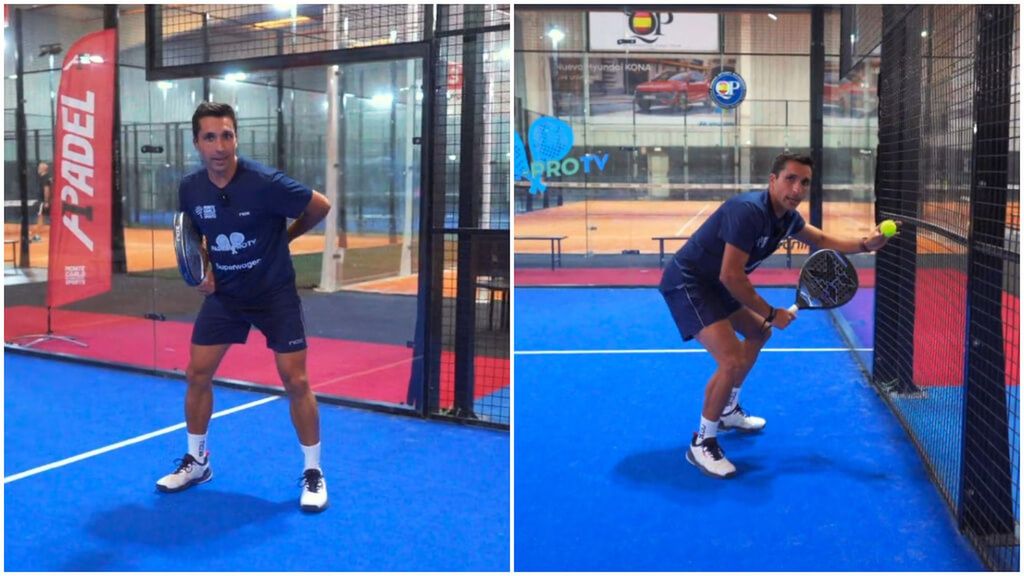 Andrés Britos muestra cómo defenderse ante un smash