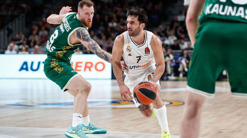 La conexión argentina Facundo Campazzo - Gabriel Deck protagonizan la mejor jugada de la jornada 15 de la Euroliga