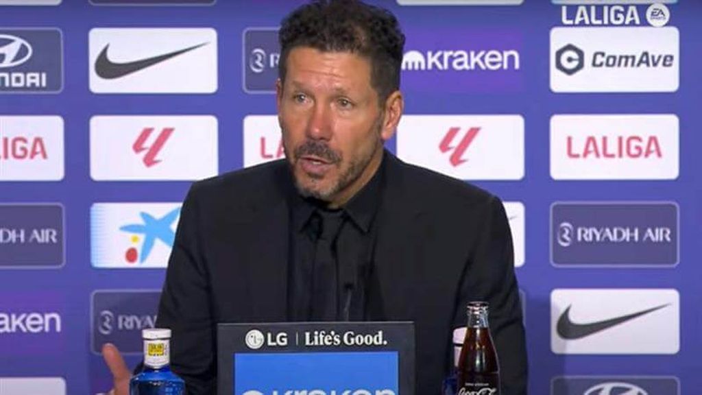 El Cholo Simeone: "Siempre digo que el mejor resultado para un equipo es 1-0"